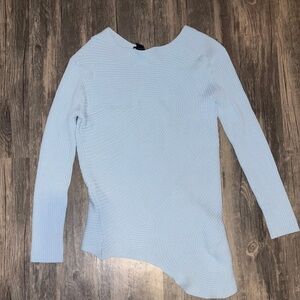 PENTA woman’s light blue ribbed sweater - woman’s small